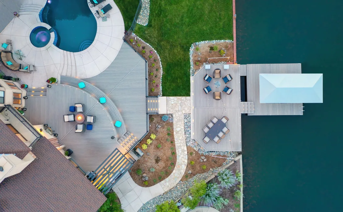 Lakeshore deck project